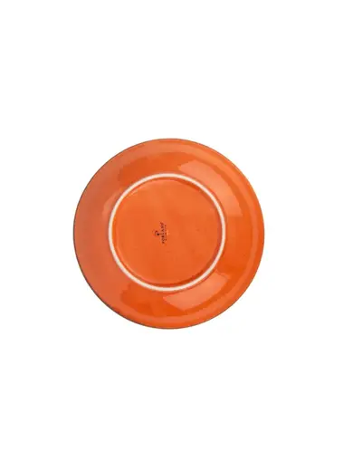 Сервиз столовый, 18 предметов Porland Seasons ( 6 обеденных тарелок 28 см; 6 десертных тарелок 18 см; 6 глубоких тарелок 500 мл, 21 см ) оранжевый