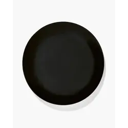 Тарелка мелкая d 28 см, h 1,8 см, цвет черный, DÉ