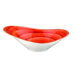 Салатник овальный 270*190 мм. 750 мл. h=74/85 мм. Терракота Bonna /1/6/270/