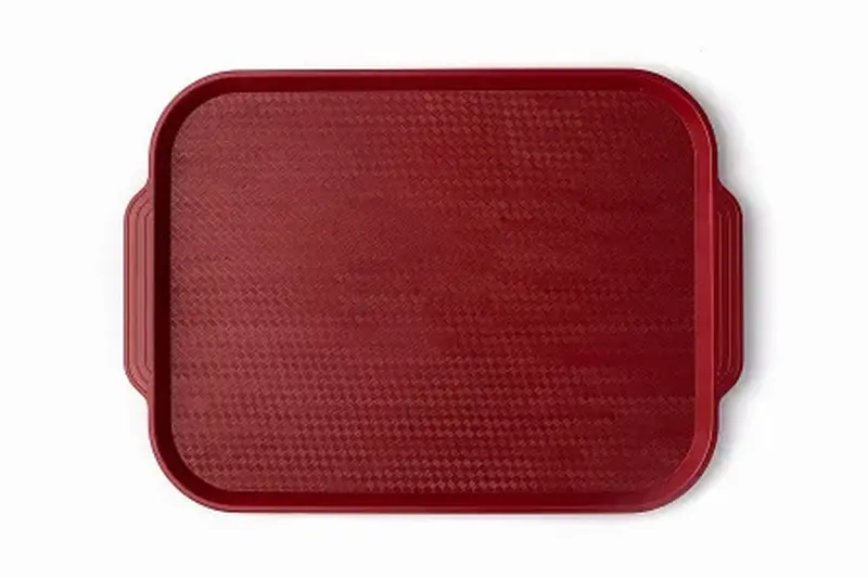 Поднос 45*35,5 см. темно-красный поверхность классик (416) MGprof /1/10/