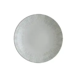 Тарелка d=230 мм. глубокая 1000 мл. h=45 мм. Ирис Серый, форма Банкет Bonna /1/6/558 