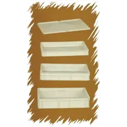 Крышка для контейнера для теста 600*400*20 мм., белая Gimetal /1/10/35/