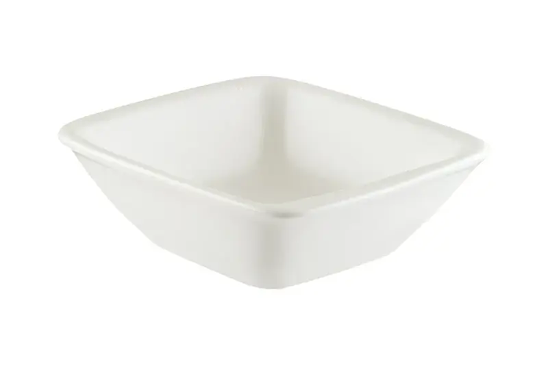 Соусник 80 мл. 80*85 мм. h=28 мм. Ирис Белый, форма Мув Bonna /1/24/4608/ 