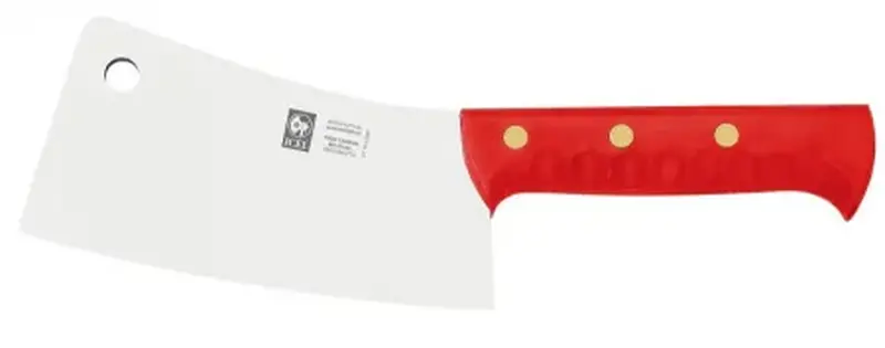 Нож для рубки 230/400 мм. 1060 гр. красный TALHO Icel /1/