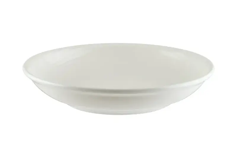 Тарелка d=200 мм. глубокая 500 мл. h=40 мм. Белый Луп узкая полоска Bonna /1/12/900/ 