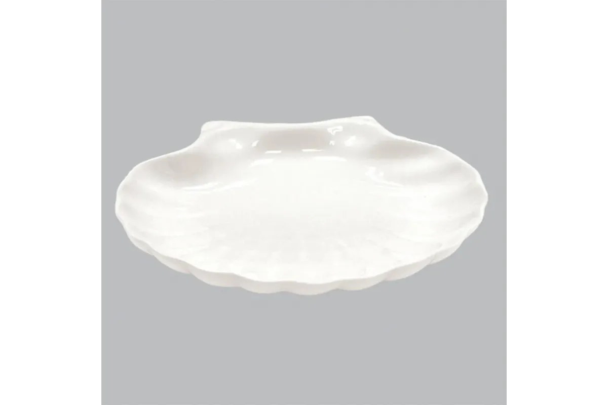 Блюдо 30*28 см "Ракушка" Seashell White P.L. Proff Cuisine [1]