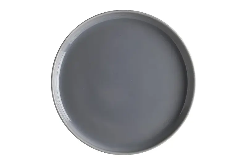 Тарелка d=210 мм. Серый, форма Граунд Bonna /1/6/792