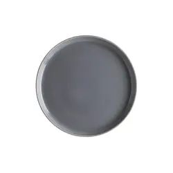 Тарелка d=210 мм. Серый, форма Граунд Bonna /1/6/792