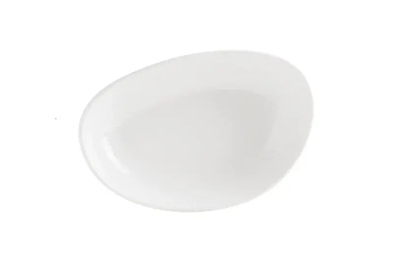 Соусник овальный 150*100 мм. 140 мл. h=30 мм. Белый Редикс, форма Ваго Bonna /1/12/2892/ 