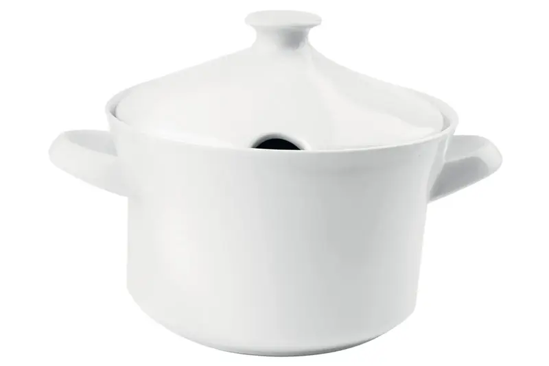 Супница с крышкой, 3л, Белый