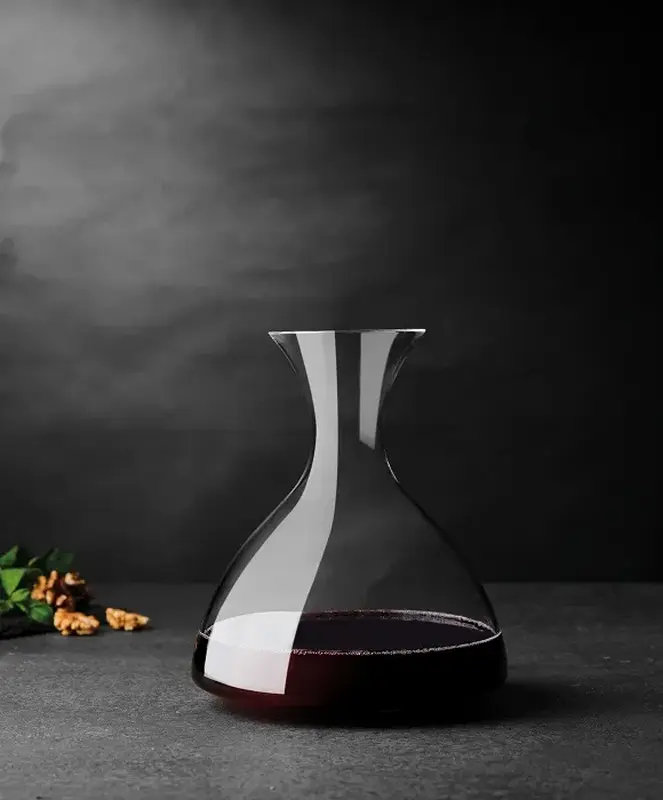 Декантер 0,75 л. d=100 мм. h=250 мм. хр.стекло Винтаж Кристаллин Турция /1/