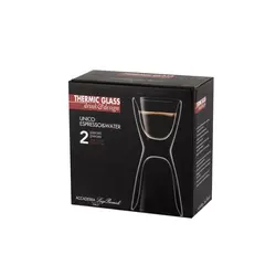 Набор для кофе эспрессо и воды, 2 шт., Luigi Bormioli, Наборы посуды, 100 мл