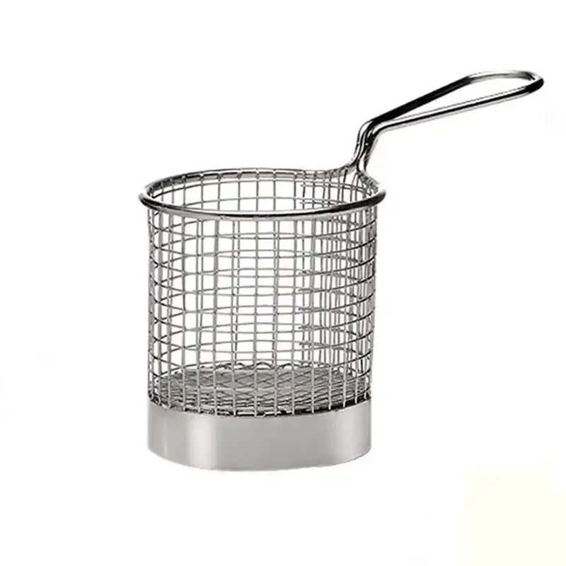 Корзинка для подачи круглая d=80/80 мм. h=80 мм. 300 мл. нерж. MGsteel /1/144/