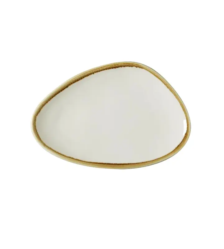 Тарелка, ARC International, Terrastone, белый, d 225 мм