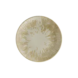 Тарелка d=190 мм. Снэл Песок, форма Гурмэ Bonna /1/12/1560/