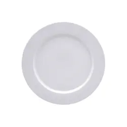 Тарелка плоская 22 CM, Белый