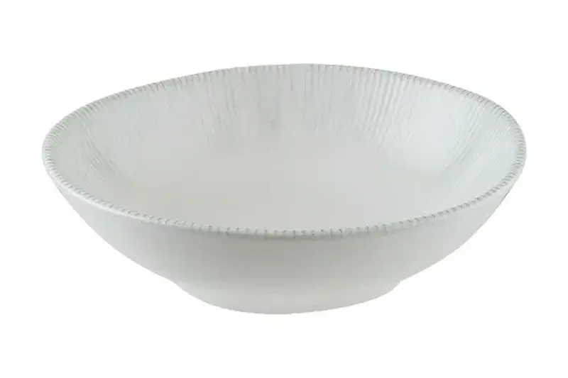 Салатник d=180 мм. 470 мл. h=55 мм. Ирис Серый, форма Ваго Bonna /1/12/816/ 