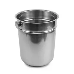 Ведро для шампанского 7,6 л. нерж. d=220/160 мм. h=255 мм. с ручками для 1-й бутылки MGsteel /1/6/24/