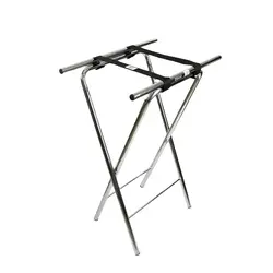 Подставка стойка напольная для подносов 52,8*35*74,5 см, нерж. (триджек) P.L. - BarWare