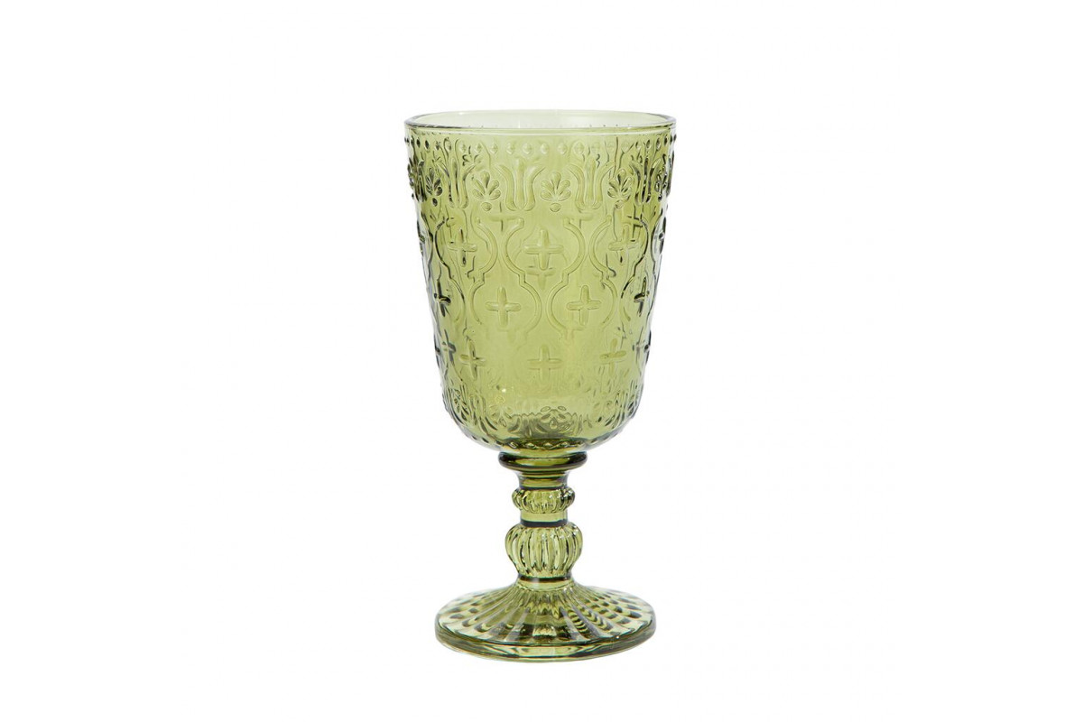 Бокал для вина 290 мл зеленый d 8,4 см h16 см Green Glass P.L. - BarWare [6]