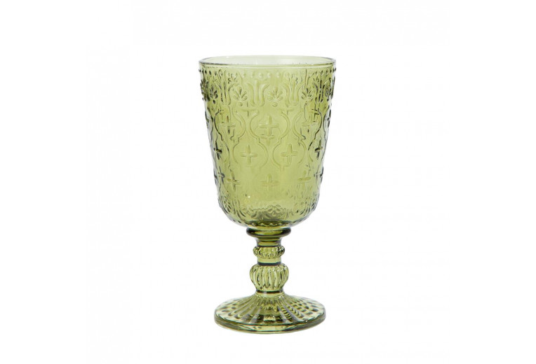 Бокал для вина 290 мл зеленый d 8,4 см h16 см Green Glass P.L. - BarWare [6]