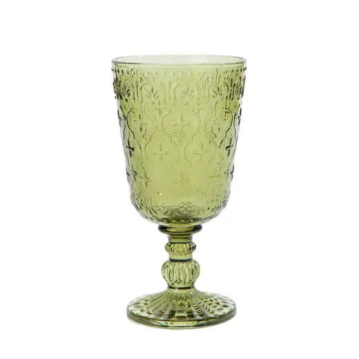 Бокал для вина 290 мл зеленый d 8,4 см h16 см Green Glass P.L. - BarWare [6]