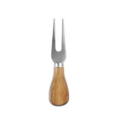 Нож для сыра 60/120 мм. вилка с дерев. ручкой MGsteel /1/
