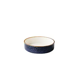 Салатник с вертикальным бортом, стопируемый, цвет синий, 18 см