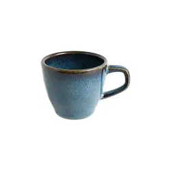 Чашка 70 мл. кофейная d=64 мм. h=53 мм. Оушн Хало (блюдце 74413) широкая полоска Bonna /1/6/1602/