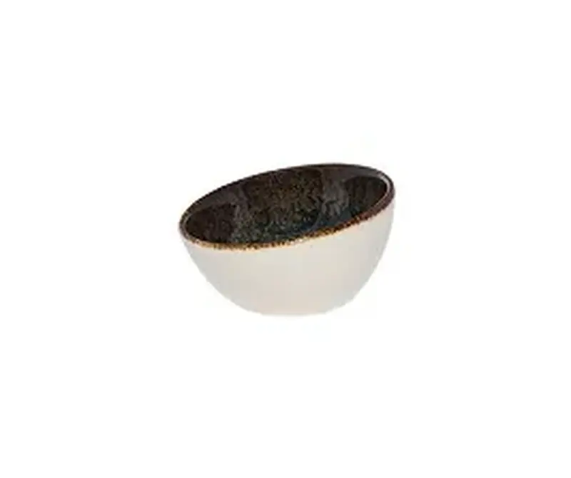 Соусник 60 мл. d=80 мм. h=30/46 мм. скошенный край Тиерра, форма Ванто Bonna /1/24/3456