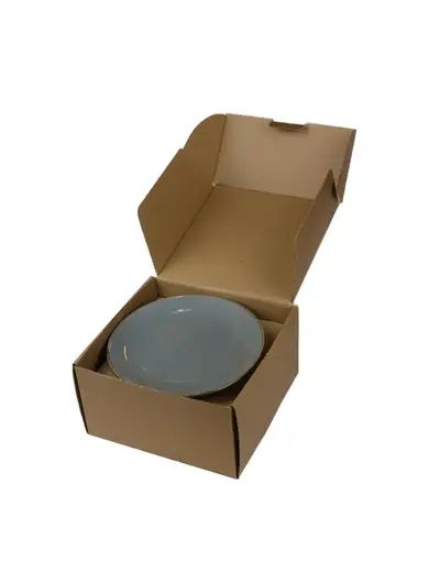 Набор из 12 предметов Porland Seasons (тарелка d 18 см – 4 шт, салатник d 16 см – 4 шт, тарелка d 26 см – 4 шт), фарфор, цвет темно-серый