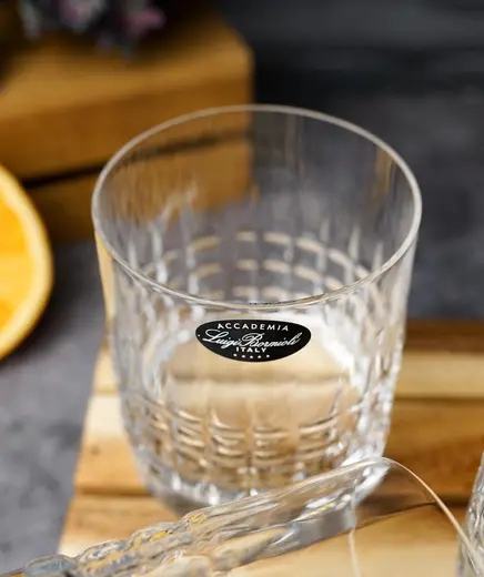 Набор стаканов низких Mixology Charme DOF 380 мл, хрустальное стекло, 6 шт.