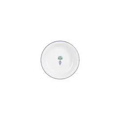 Тарелка глубокая Porland Vaso Piccolo DS13 21 см, кант синий