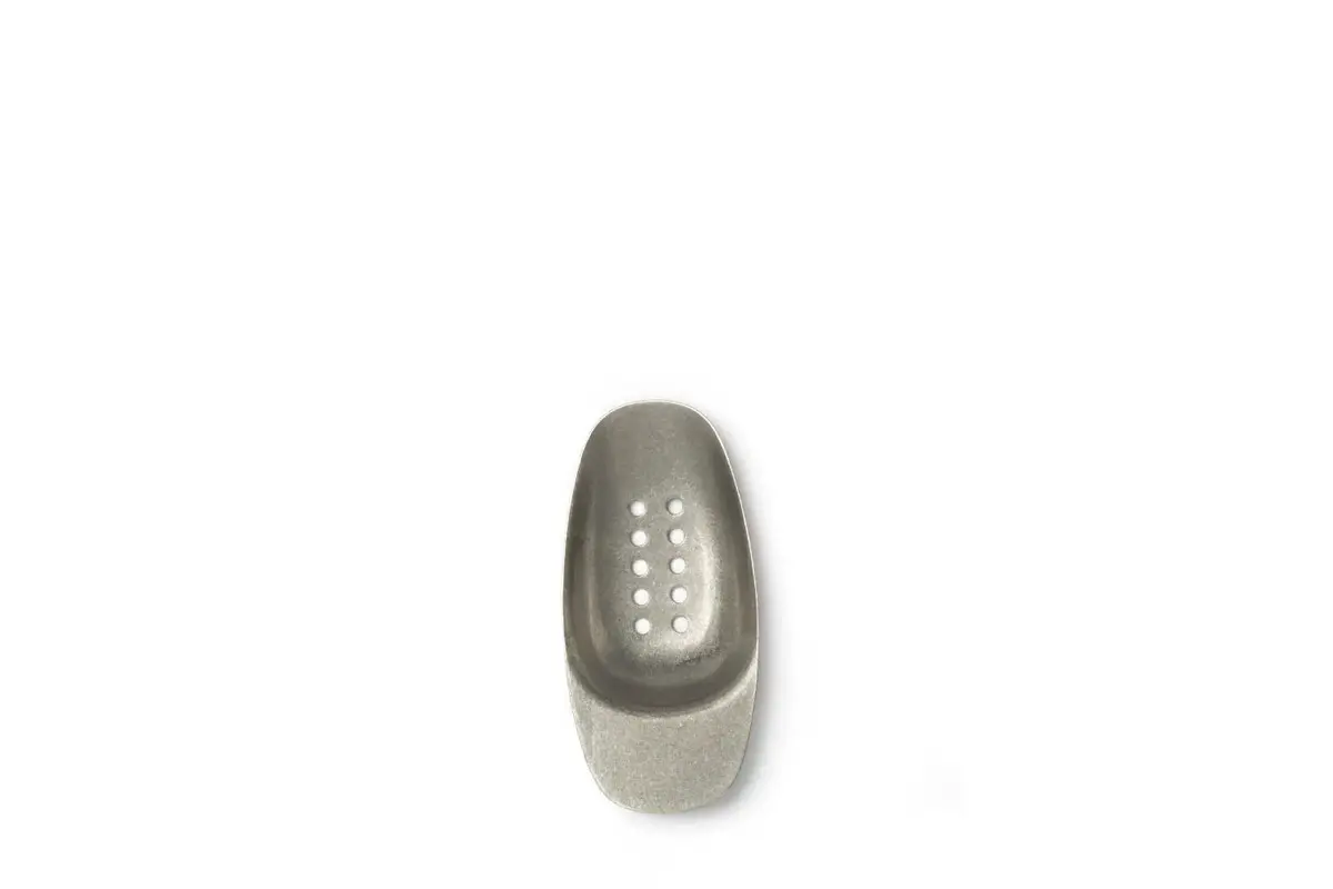 Ложка для комплимента перфорированная L 7,5 см, нерж. сталь, VINTAGE