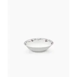 Салатник низкий 22 см Dark Viola Midnight Flowers