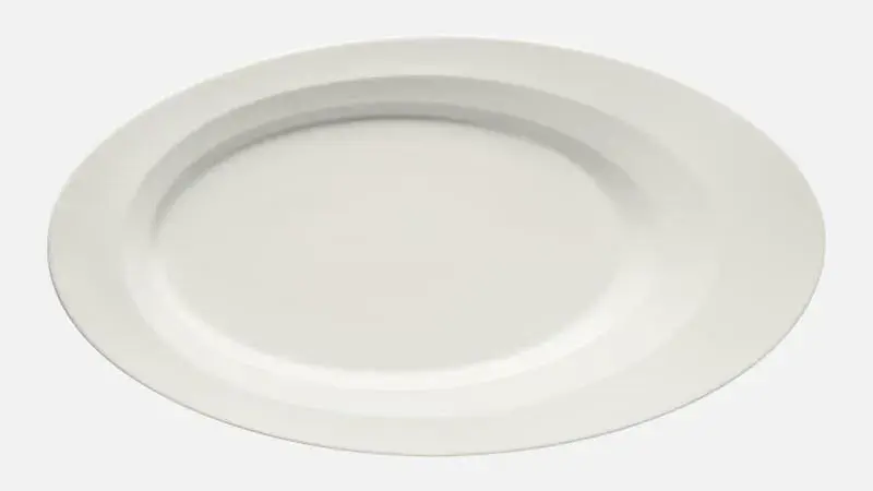 Тарелка овальная с полями 36,1x19,6 см, h 3,1 см, Allure