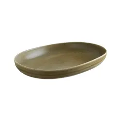 Блюдо овальное 370*240 мм. 2880 мл. с бортом Терра, форма Потт Bonna /1/6/