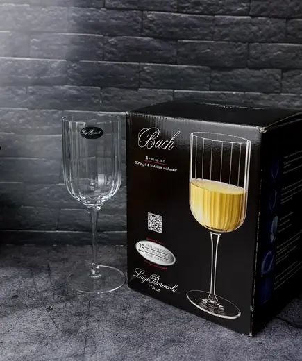 Бокал для белого вина, h 20,6 см, d 7,5 см, 280 ml, Bach