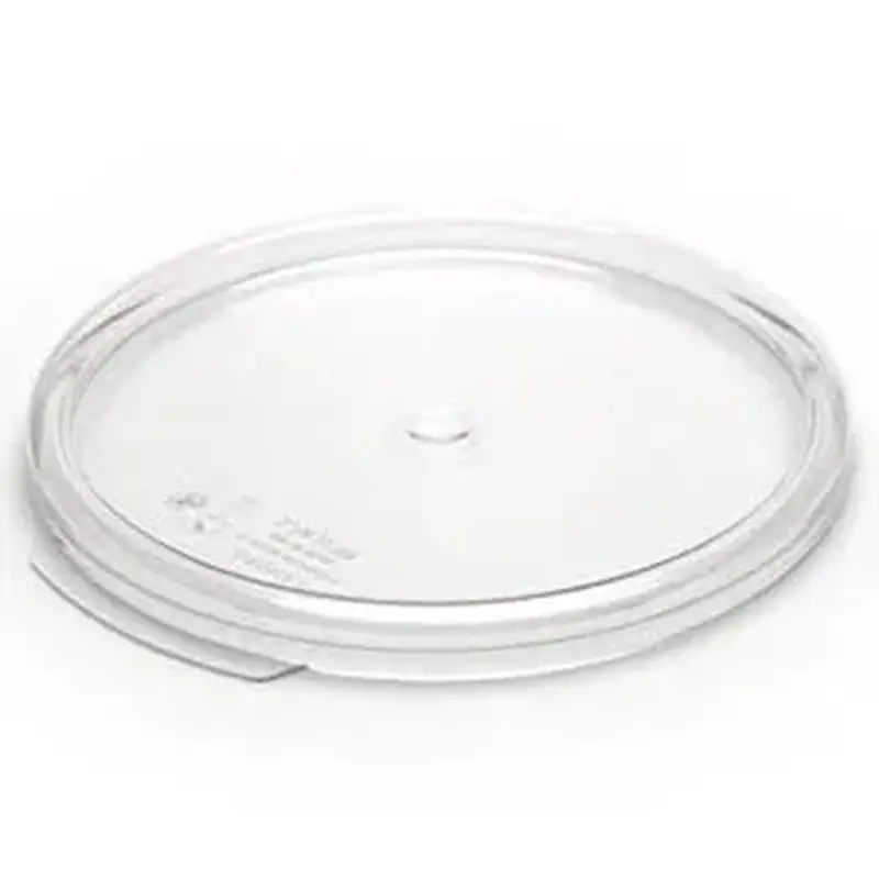 Крышка для контейнера пищ. круглого d=186 мм. h=14 мм. прозрачная, поликарбонат Cambro (для RFSCW2, RFSCW4) /1/