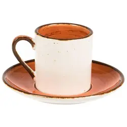 Кофейная пара 80 мл d5,4 см h5,7 см Brown Shore Fusion P.L. Proff Cuisine [6]