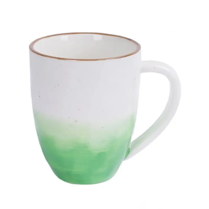 Кружка 400 мл зеленая d 9 см h11 см фарфор "The Sun Eco" P.L. Proff Cuisine [4]