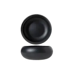Чаша d 16 см h 6,5 см, BLACK MAT