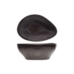 Салатник треугольный 12X9 см h 5 см, BLACK GRANITE