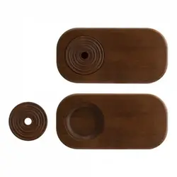 Доска для подачи прямоуг. 320*160*25 мм. бук (емкости см.описание) Bonna /1/4/ 