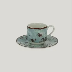 Блюдце RAK Porcelain Peppery для чашки 13 см, h 1,7 см, голубой цвет