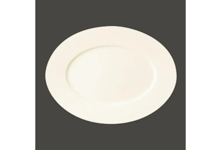 Тарелка овальная плоская RAK Porcelain Fine Dine 17*13 см