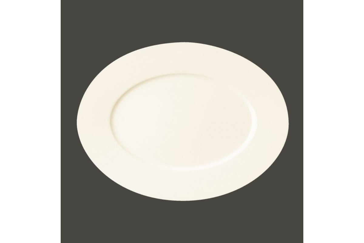 Тарелка овальная плоская RAK Porcelain Fine Dine 17*13 см