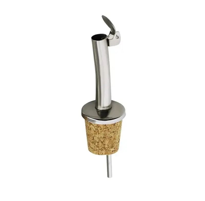 Гейзер нерж. 9,6 см. толст. носик, с откидной крышкой MGsteel /1/50/500/