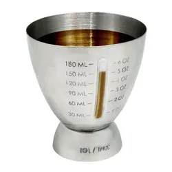 Джиггер 30-180 мл. d=80 мм. h=88 мм.нерж. VB /1/12/48/