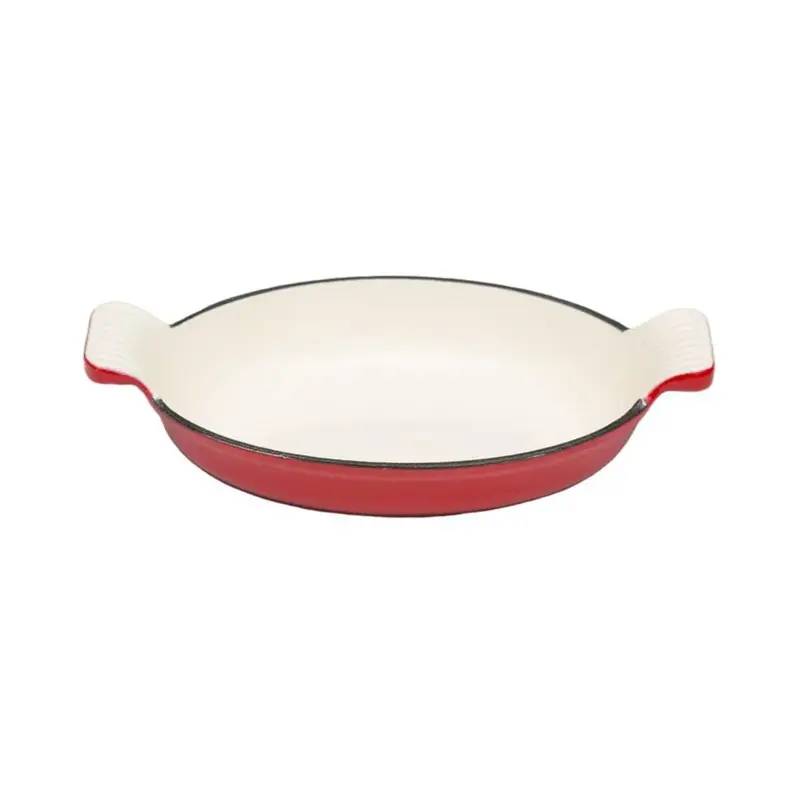 Сковорода для подачи 26*15 см 600 мл овальная эмаль чугун P.L. Proff Cuisine